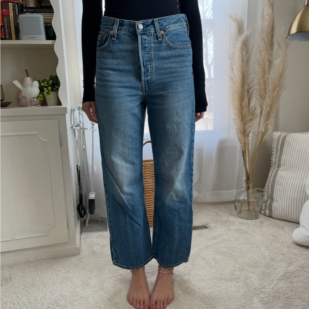 Free People Levi’s Women's Blue Jeans